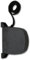 DOJA Barcelona | Recogedor de Persiana Abatible | Recogedor Persiana | Cinta 18mm | Pack 1 | Negro | Recogedor Cinta Persiana Abatible | Recogedor de Cinta Exterior, Enrollador Persiana
