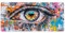 XXL Gaming Mauspad Farbe 27.6x11.8in, verlängertes Mousepad, mit Motiv Schreibtischunterlage Auge, Erweiterter Schreibtisch Schutz, Verbessert Präzision und Geschwindigkeit Gaming Mauspads N1-180
