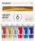MEEDEN Juego de pinturas acrílicas metálicas: 6 colores metalizados, tubos de 60 ml, pintura acrílica gruesa metálica, para pintura, lienzo, cerámica, madera, metal