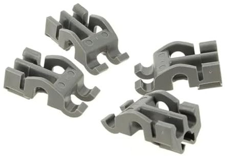 SOS Accessoire Lot de 4 paliers de panier inférieur pour Lave-vaisselle WHIRLPOOL 481010600198, 481253578098