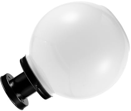 DECOMELODY Luces Solares Esféricas Led Lámpara De Pedestal Solar Para Jardín y Resistente