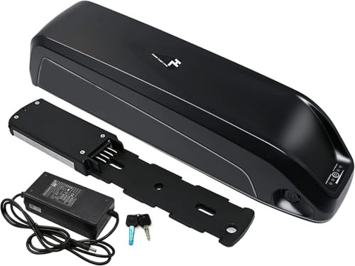48V 20Ah 25Ah Ebike Akku, 48V 20Ah 25Ah Ebike Batterie Elektrofahrrad 48V Fahrrad Batterien eingebauter BMS mit Ladegerät, 4pin Grundplatte für 200W 500W 1000W Motor