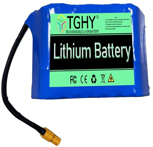 TGHY 25,2-V-Hoverboard-Akku-Ersatz (24 V, 4000 mAh/6000 mAh, austauschbarer Lithium-Ersatzakku, 6S2P) für 144-W- oder weniger-Motoren von Balanced Vehicles/Scootern.,24v 4000mah