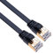 Cat 7 Cavo Ethernet Gigabit LAN Switch RJ45 Patch 10 Gbps 600Mhz Piatto Cavi Compatibile con console di videogiochi Sony PlayStation PS2 / PS3 / PS3 / PS4 / Xbox/Xbox 360 Nero 10m