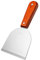UPKOCH Spatola Pizza Triangolare in Acciaio Inossidabile Raschietto tagliapasta con Manico Pancake Spatola Turner Spatola per Barbecue Grill Cottura 19 x 10,3 cm