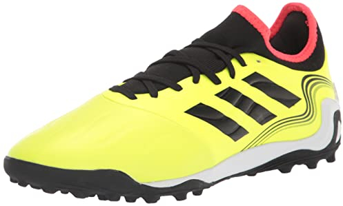 adidas Unisex Copa Sense.3 Turf Soccer Shoe, Team Solar Yellow/Black/Solar Red, 13 US Men