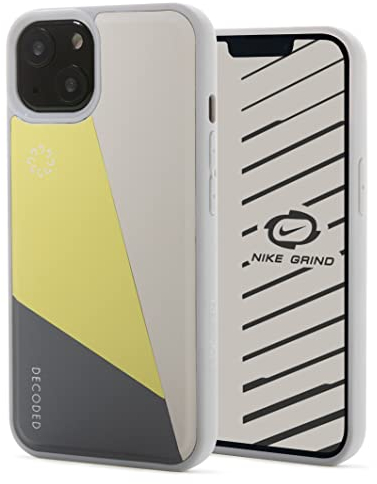 DECODED NikeGrind Handyhülle - iPhone 13/14 - Getestet von Apple - Extra Schutz - Stoßdämpfend - Schutzhülle - Rundumschutz - Handy Hülle - Gelb