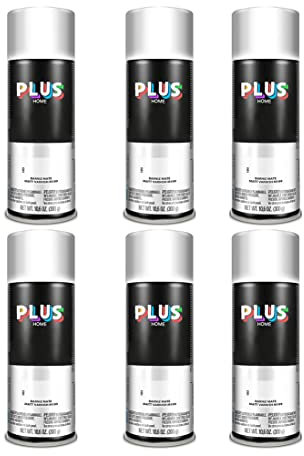 Pintura Spray 520cc para pintar todo tipo de super cies: madera, metal, cartón, tela, piedra, bra de vidrio, plásticos rígidos, etc para bricolaje y DIY.Barniz Mate (Ral:M199)(Paquete de 6)