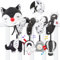 RichDeer Kinderwagen Spielzeug Kinderbett Spirale Spielzeug Autositz Spielzeug,Schwarz Weiss Spielzeug Baby, Activity Spirale Baby, Spielbogen Kinderwagenkette für Babys 0-6 Monate