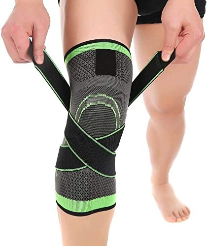 Vitoki Knee Brace for Arthritis Joint Pain Men & Women 1 Pack Green Small | Provide Physical Support & Stability,Reduce Impact & Friction During Exercise,for Meniscus Tear ACL Running Workout