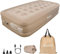 Bestrip Matelas Gonflable Air Mattress Twin avec Pompe intégrée, Matelas Gonflable Individuel de 16, Rapide Inflation/déflation pour Le Sommeil à Domicile, invités, Camping