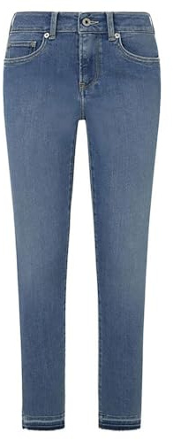 Pepe Jeans Damen Skinny Jeans Lw PL204583 Jeans, Blue (Denim-MP8),