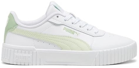 PUMA Carina 2.0 Jr, Sneaker, Bianco Goccia di Rugiada Rosa L, 38 EU