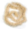 Hrlace 200cm Marabu Federboa 10g Flauschige Marabu Boa zum Basteln Natürliche Truthah Feder Boa Tlauschige Feder Girlande Weihnachtsgirlande DIY Kostüm Tanzen Hochzeit Cosplay Partydeko Helles Curry