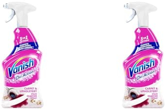 Vanish Oxi Action Carpet & Upholstery Stain Remover Spray, 500 ml (Pack of 2)