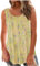 HAOLEI Summer Tops for Women UK Deals,Ladies Vest Tops Loose Fit Floral Shirt Scoop Neck Sleeveless Tunic Top Long Length Casual Flounce Swing Tee Shirts Elegant Going Out Shirt Blouses Tank Tops