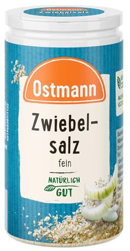 Ostmann Gewürze - Zwiebelsalz | Nachfüllbare & recyclebare Verpackung | 60 g in der Streudose