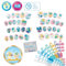 Aquabeads Nail Studio - 35060 Stars & Unicorns Nail Refill Kit