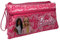 CARTOON Estuche escolar con 3 compartimentos, varios compartimentos, papelería, organizador, portalápices de colores, Barbie, Organizador de bolso