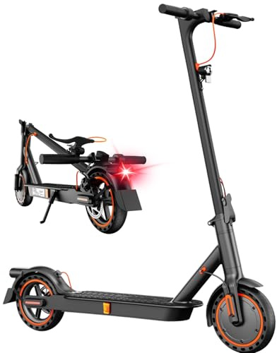 E Scooter mit Straßenzulassung, 35 KM Reichweite, 500W Motor,APP Steuerung | ABE, Klappbarer Elektroroller mit APP Steuerung, 20 KM/H, 8,5 Fuß große Vollgummireifen, Tempomat