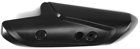 Auspuffheizschild für Motorrad Motorrad-Auspuffschutzabdeckung, Auspuffrohr-Dekor, Seitenabdeckung, passend für Yamaha Tmax 530 2017–2019 Auspuffabdeckung(Unpainted)
