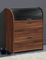 expendio Schuhschrank Ottawa 81x108x39 cm Wandschuhschrank Nussbaum Dekor Garderobe Schrank