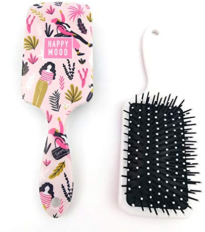 Rainbow Ice Cream Hair Comb Cute Plastic Comb Airbag Cushion Comb Bl