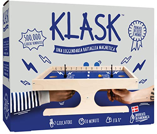 dVGiochi- Klask italienische Version, Mehrfarbig, GHE140.