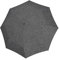 reisenthel Umbrella Pocket duomatic in Twist Silber – Kompakter Taschenschirm aus recycelten PET-Flaschen – Mit großer Drucktaste und ergonomisches Griffdesign