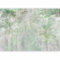 murando - Papier Peint Panoramique Adhésif Paysage 196x140 cm - Murale Autocollante Décoration - Vert gris - Arbres bureau à domicile paysage forêt texture arrière-plan tendances c-A-0222-a-b