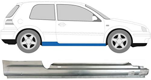 KLOKKERHOLM Einstiegblech 9523002 rechts für VW Golf IV Schrägheck (1J1)