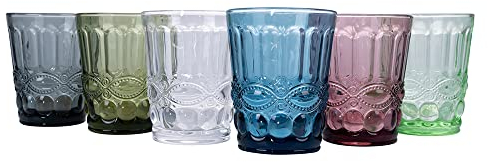 Villa d'Este Home Tivoli Set 6 bicchieri acqua 240 ml in vetro, Nobilis
