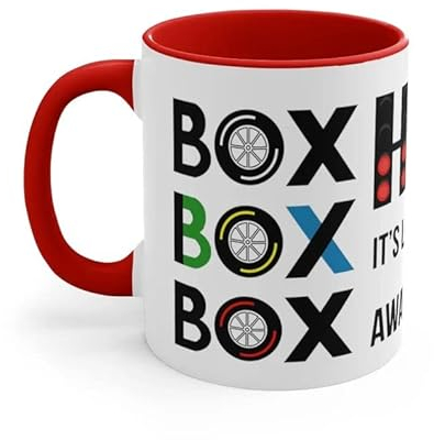 Tasse, Box Mit DEIN NAME, Formel 1, F1, Motorsport, Geschenkidee
