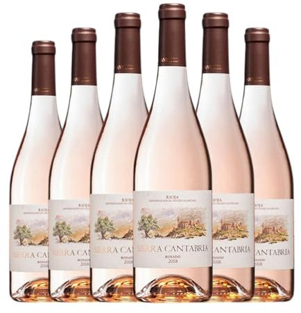 Sierra Cantabria Rioja 75 cl Vino rosado (Caja de 6 Botellas de 75 cl)