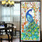 LXDWEI Decortive - Pellicola Adesiva per Finestra, per la Privacy, con Uccellini, Senza Colla, Satinata, 60 x 100 cm