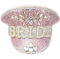 Strassstein Braut Hut Funkelnde Party Hut Glänzende Pailletten Cap Bride Henne Dozent Für Hochzeit Braut Bachelorette Party