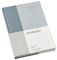 Semikolon 371513 Wochenkalender & Notizbuch 2025 A5, 13 Monate, Leinen-Papier, Hardcover - Natural Affair, Sea Salt