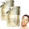 2 Stück Huasurv Goldmaske,Chinesische goldene Peel-Off-Maske,Retinol Snake Venom Gold Maske,Goldfolien-Peel-Off-Anti-Falten-Gesichtsmaske zur Reduzierung von Mitessern und reinigt die Poren