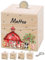 Bärenfreunde® - Personalisierte Spardose Kinder aus Holz mit Metallschloss - Spardose mit Namen mit kinderfreundlichem UV-Druck zum Sparen für Kinderträume (Bauernhof Tiere)