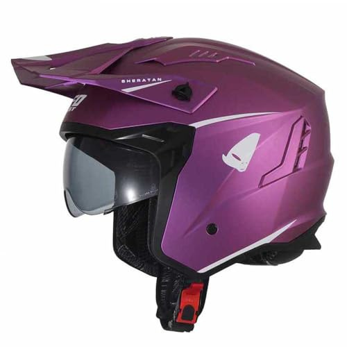 UFO PLAST SHERATAN Jet Helm Viola L