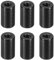 PATIKIL M3 Aluminium-Abstandshalter, 6 Stück Metall-Abstandshalter Aluminium 3mm ID x 6mm OD x 10mm L Gewindeabstandshalter Schraubenabstandsrunde für RC-Auto Drohnen Motherboard, Schwarz
