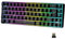 EMPIRE GAMING - K508 Clavier Gaming Sans Fil Compact TKL 65% (AZERTY FR) - via 2.4G/ Type-C - Compatible Console de Jeu/PC/Mac - RGB - 68 Touches - 23 Touches Anti-Ghosting - Noir