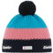 Eisbär Star Pompon Ski Austria Mütze Mehrfarbig – Exklusive Wintermütze mit Merino-Mix, Dreistreifen-Design & Kuschelfleece & Bommel, Skimütze – Offizielles Ski Austria Modell, Perfekt für kalte Tage