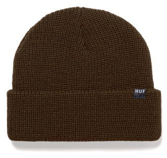 HUF Set Herren-Beanie, normale Passform, 100 % Acryl, klassische Passform, Schlamm, Einheitsgröße
