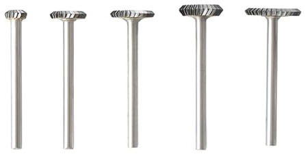 GYQIZSS 1/5pcsType Hartmetall Rotary Datei Wolfram Stahl Schleif Kopf Schlitzen Fräser 3mm Schaft Einzelne Nut Gravur Werkzeuge