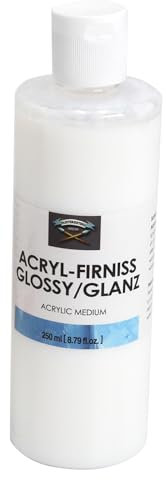 Paintersisters® Vernice finale acrilica per immagini acriliche, protezione UV, 250 ml (lucido/lucido)