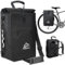 KEEPIFY 3in1 Fahrradtasche Wasserdicht mit Laptop-Tasche, Fahrradtasche Rucksack & Fahrradtaschen für Gepäckträgertasche & Umhängetasche, Ideal für Radfahren/Reisen/Pendeln