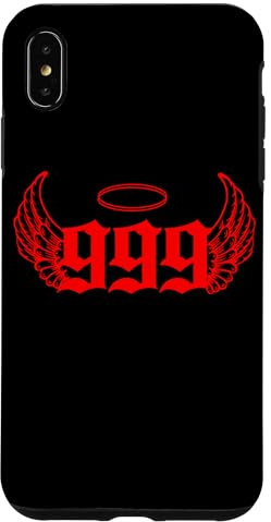 999 Engel Zahl rot Hülle für iPhone XS Max