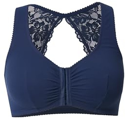 Ulla Popken Damen Bustier Nachtblau 110D