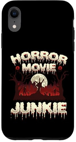 I Like Horror Movies Junkie Case for iPhone XR